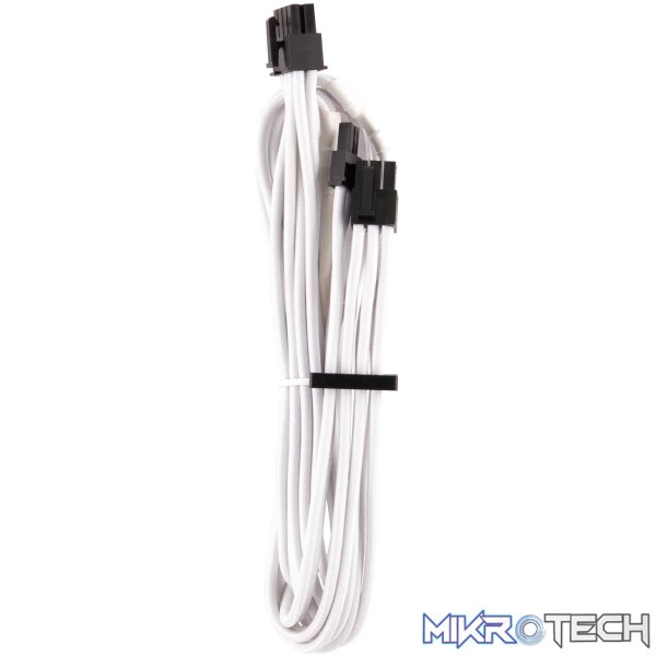 corsair CP-8920217 White Premium Individually Sleeved PSU Cables Starter Kit Type 4 Gen 4 - Image 5