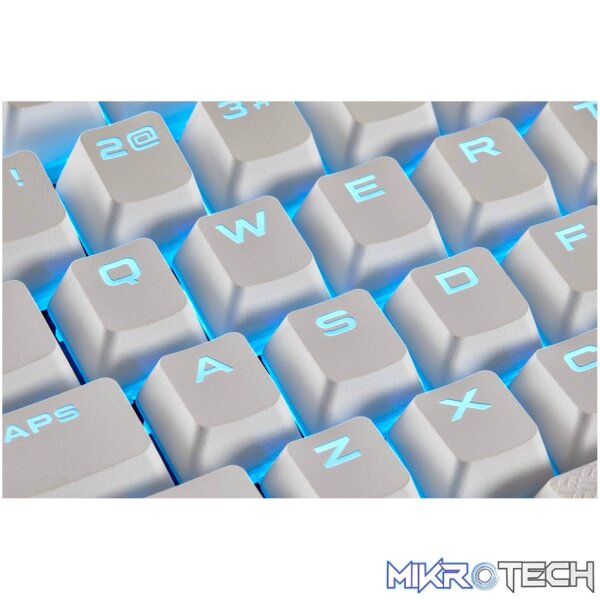 Corsair CH-9000234 double-shot keycaps - ultra-durable PBT backlit white - Image 8