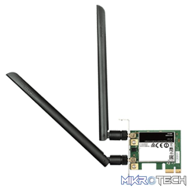 D-Link DWA-582 Wireless AC1200 Dual Band PCI-E Adapter - Image 3