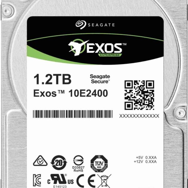 Seagate Exos 10E2400 1.2TB 10000RPM SAS 12Gb/s 128MB Cache 2.5" Internal Hard Drive