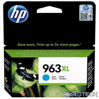 HP 3JA27AE 963XL Cyan Original Ink Cartridge