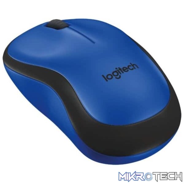 lgjlhjkjjkhj Logitech M220 Silent Blue Wireless Optical Mouse - Image 1