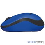 Logitech M220 Silent Blue Wireless Optical Mouse - Image 3