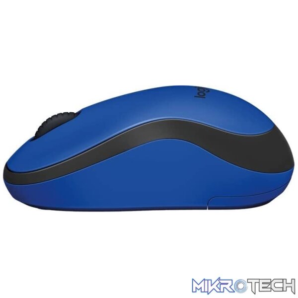 Logitech M220 Silent Blue Wireless Optical Mouse - Image 3