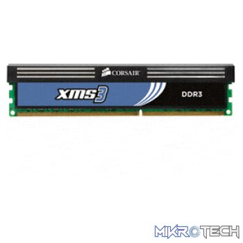 Corsair XMS3 4GB DDR3-1600 - CL9 Desktop RAM