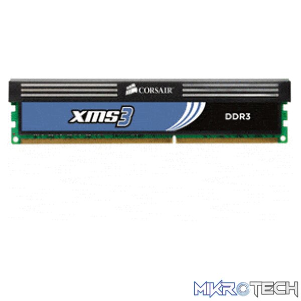 Corsair XMS3 4GB DDR3-1600 - CL9 Desktop RAM Corsair XMS3 4GB DDR3-1600 - CL9 Desktop RAM