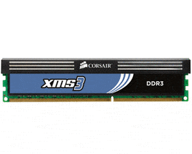 Corsair XMS3 4GB DDR3-1600 - CL9 Desktop RAM