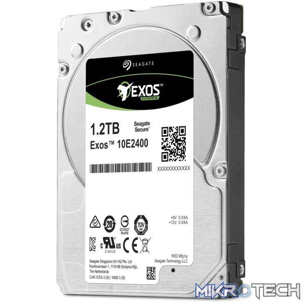 Seagate Exos 10E2400 1.2TB 10000RPM SAS 12Gb/s 128MB Cache 2.5" Internal Hard Drive - Image 3