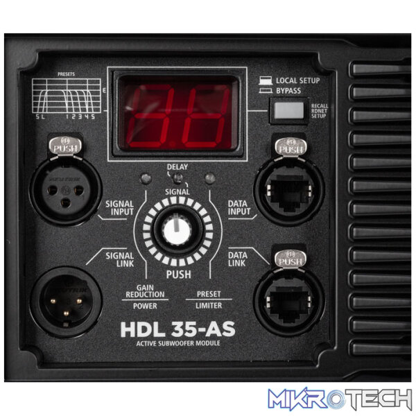 RCF HDL 35-AS 2200W Active Flyable Subwoofer Module - Image 4
