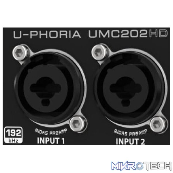 Behringer UMC202HD 2×2 24-Bit-192 kHz USB Audio Interface - Image 7