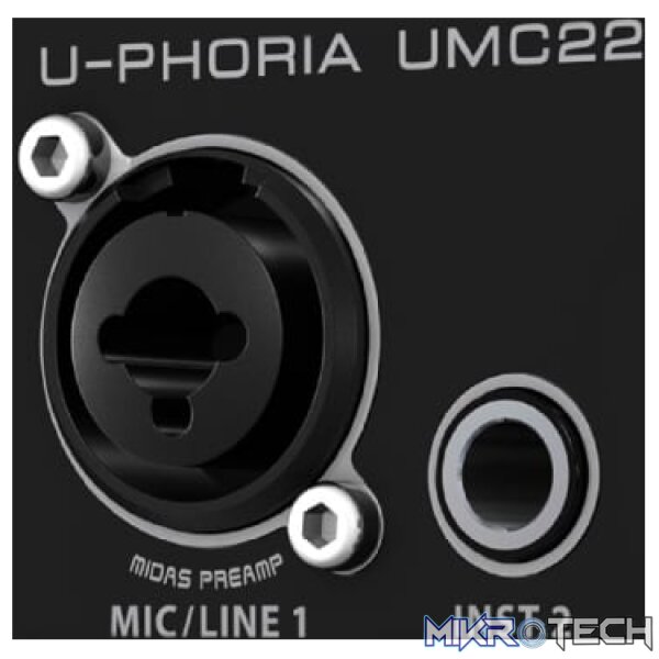 Behringer U-Phoria UMC22 USB Audio Interface - Image 8