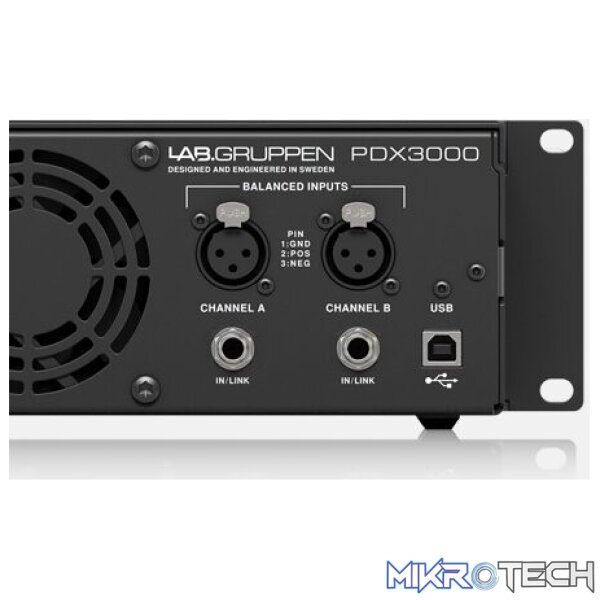 Lab Gruppen PDX3000 Power Amplifier - Image 6