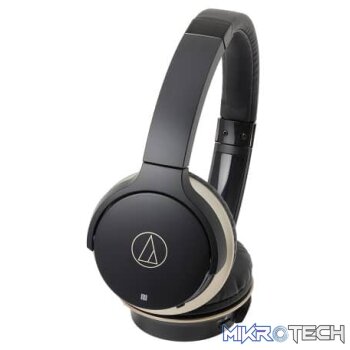 Audio Technica ATH-AR3BT-BK WIRELESS ON-EAR H.PHONE WITH MIC BLAC