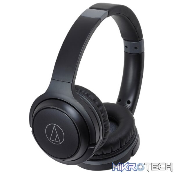 Audio Technica ATH-S200BT-BK BT ON-EAR HEADPHON + MIC (BLACK) Audio Technica ATH-S200BT-BK BT ON-EAR HEADPHON + MIC (BLACK)
