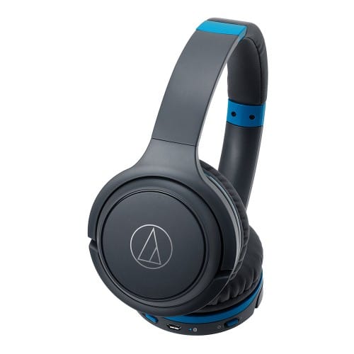 Audio Technica ATH-S200BT-GBL ON-EAR HEADPHONE + MIC (BLUE)