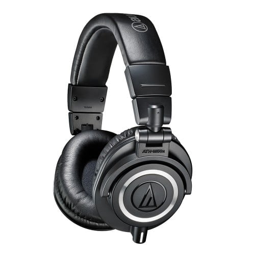 Audio Technica ATH-M50X Studio Monitor Headphones