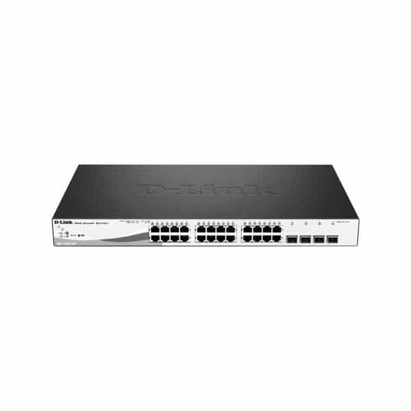 D-Link 24-Port 10/100/1000Mbps with 4 Combo SFP Smart Switch