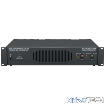 Behringer EP-2000 2000W ST PWR AMP WITH ATR