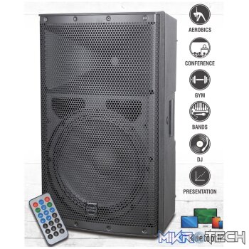 Powerworks 12" ACTIVE SPEAKER (POLYPROPYLENE CABINET)