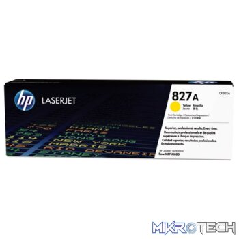HP # 827A CLJ M880 YELLOW PRINT CARTRIDGE.