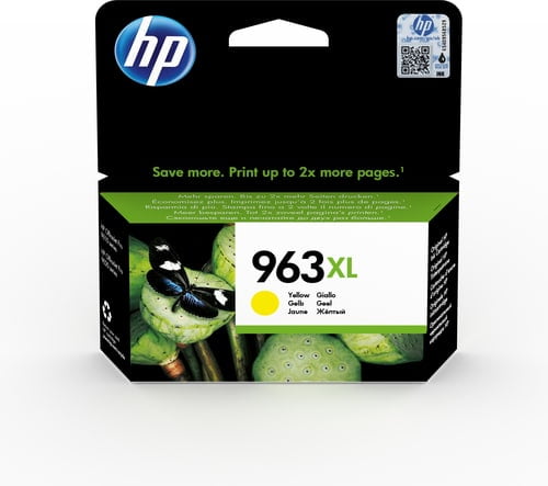 HP # 963XL High Yield Yellow Original Ink Cartridge - OfficeJet 9013/9023