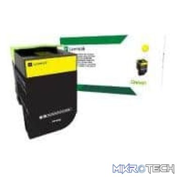 LEXMARK CS/CX 417 517 Yellow High Yield Return Program Toner Cartridge