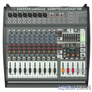 Behringer PMP-4000 1600W 16CH PWRD MXR BEHR