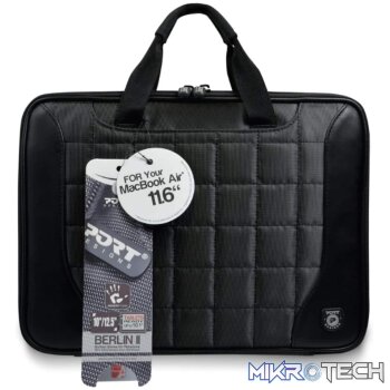 PORT BERLIN - CLAMSHELL - 12.0 INCH - BLACK
