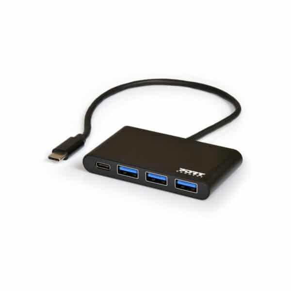 PORT PC ACCESSORIES TYPE C TO 3 X USB3.0 AND TYPE C HUB 2 YEAR CARRY IN WARRANTY