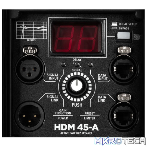 RCF HDM 45-A 15" Professional 2-Way 2200W Active Speaker - Image 3