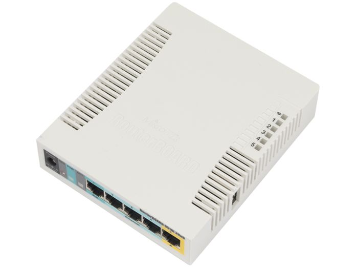 MikroTik 2.4GHz 2.5dBi 5 Port Ethernet WiFi Router | RB951Ui-2HnD ...