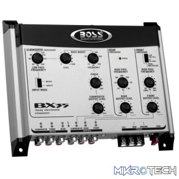 Boss Audio BX35 3-Way Electronic Crossover