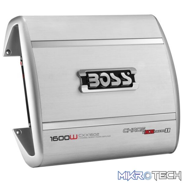 Boss Audio Chaos Exxtreme II 1600 Watts 2-Channel MOSFET Power Amplifier Boss Audio Chaos Exxtreme II 1600 Watts 2-Channel MOSFET Power Amplifier