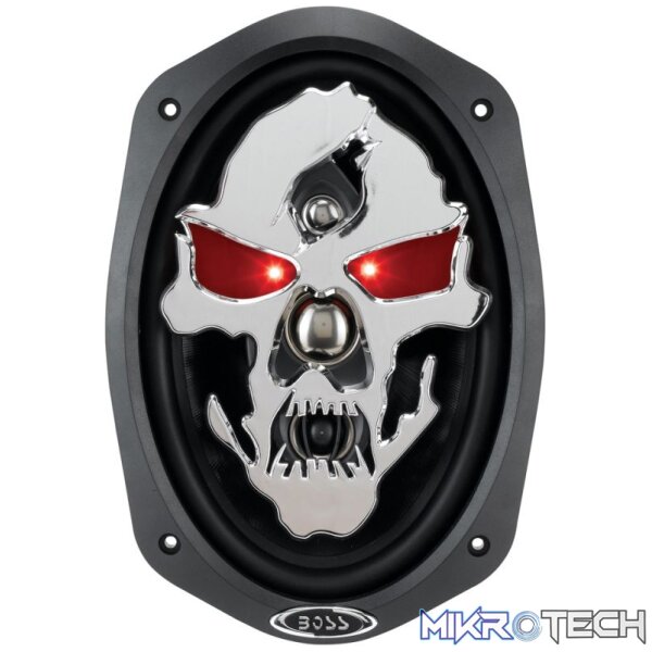 Boss Audio Phantom Skull 700 Watts 6 X 9 4-Way Speaker