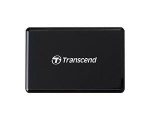 Transcend USB 3.1 UHS-II multicard reader - Black