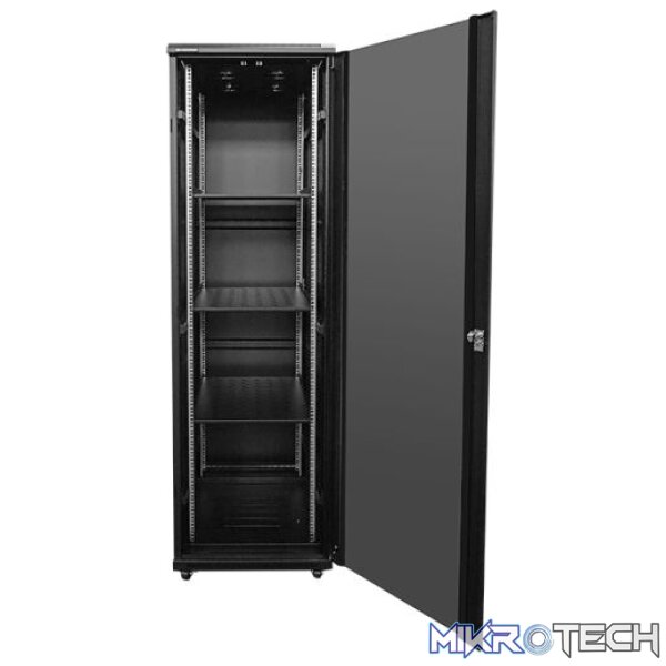 Linkbasic 42U 800 Deep Cabinet 4 Fans & 3 Shelves