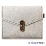 Cooler Master Elegance Collection Bizet Folio For iPad 1/2 Easy To Carry With Handle, Water Resistance Material And Protects From Scratches, Dust And Drops - Grey Colour - Image 2