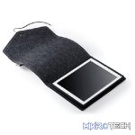 Cooler Master Elegance Collection Bizet Folio For iPad 1/2 Easy To Carry With Handle, Water Resistance Material And Protects From Scratches, Dust And Drops - Grey Colour - Image 3