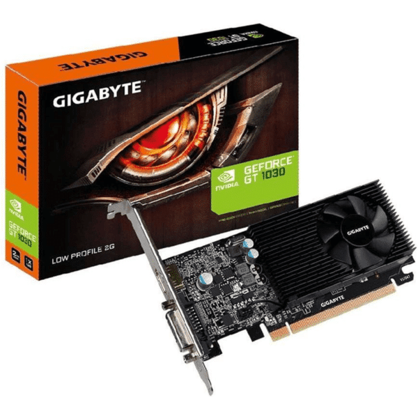 GIGABYTE Nvidia GeForce GT 1030 GV-N1030D5-2GL Graphics Card - GT1030 Low Profile 2G