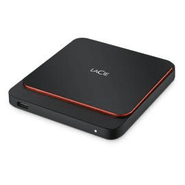 Seagate STHK500800 500GB Black and Orange External SSD