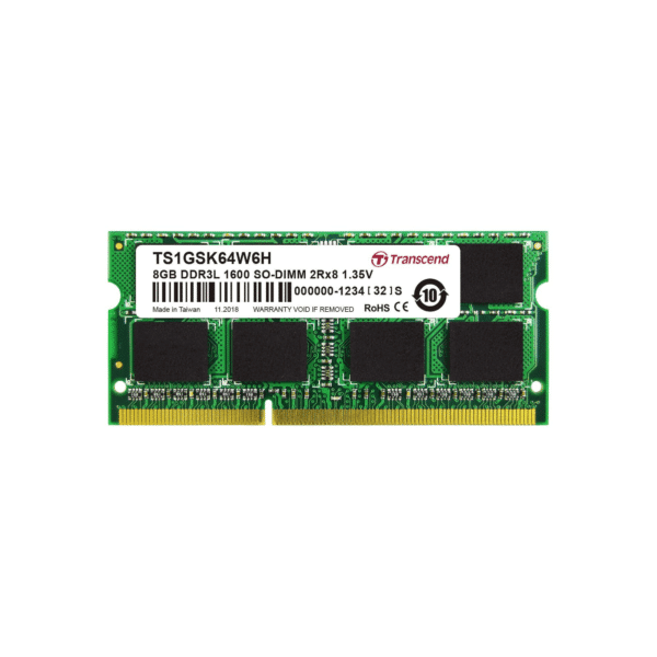 Transcend DDR3-1600 SO-DIMM 8GB TS1GSK64W6H