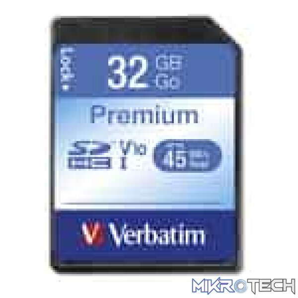 43963_default VERBATIM 32GB SD HC CLASS 10 - Image 1