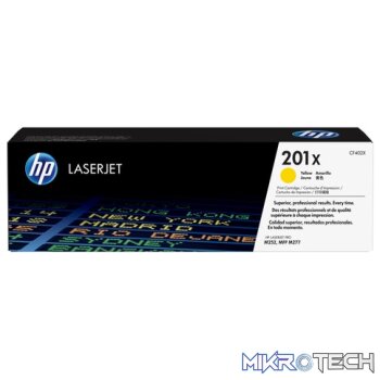 HP # 201X YELLOW LASERJET MFP M277/M252 CARTRIDGE.