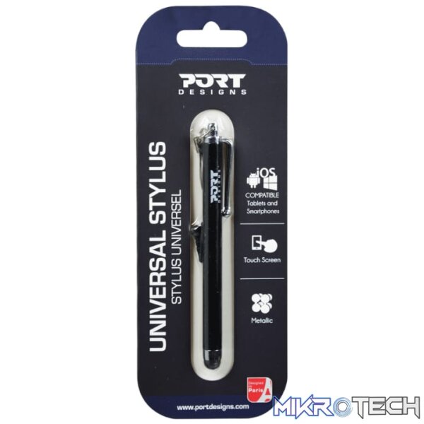 PORT TABLET PEN STYLUS BK - Image 2