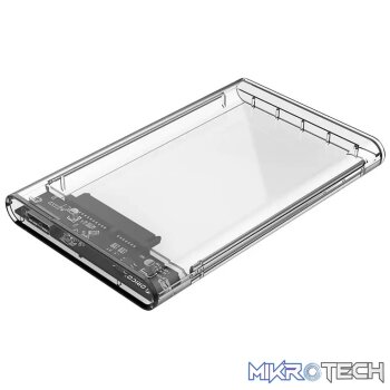 ORICO 2.5" USB3.0 Transparent HDD Enclosure