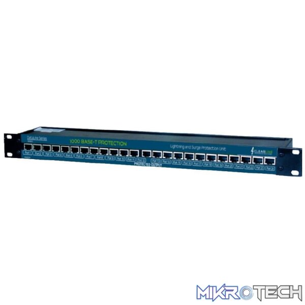 24 Port Gigabit Inline Protector 24 Port Gigabit Inline Protector