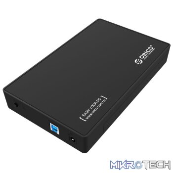 ORICO 3.5" USB3.0 External HDD Enclosure - Black
