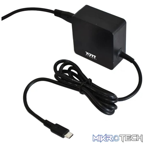 Port Connect 45W USB-C Notebook Adapter Port Connect 45W USB-C Notebook Adapter