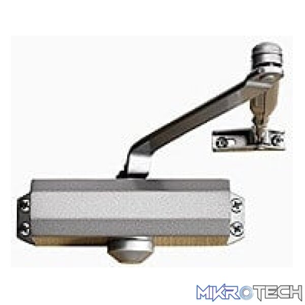 Access Control Silver Door Closer - medium duty - 300 Access Control Silver Door Closer - medium duty - 300