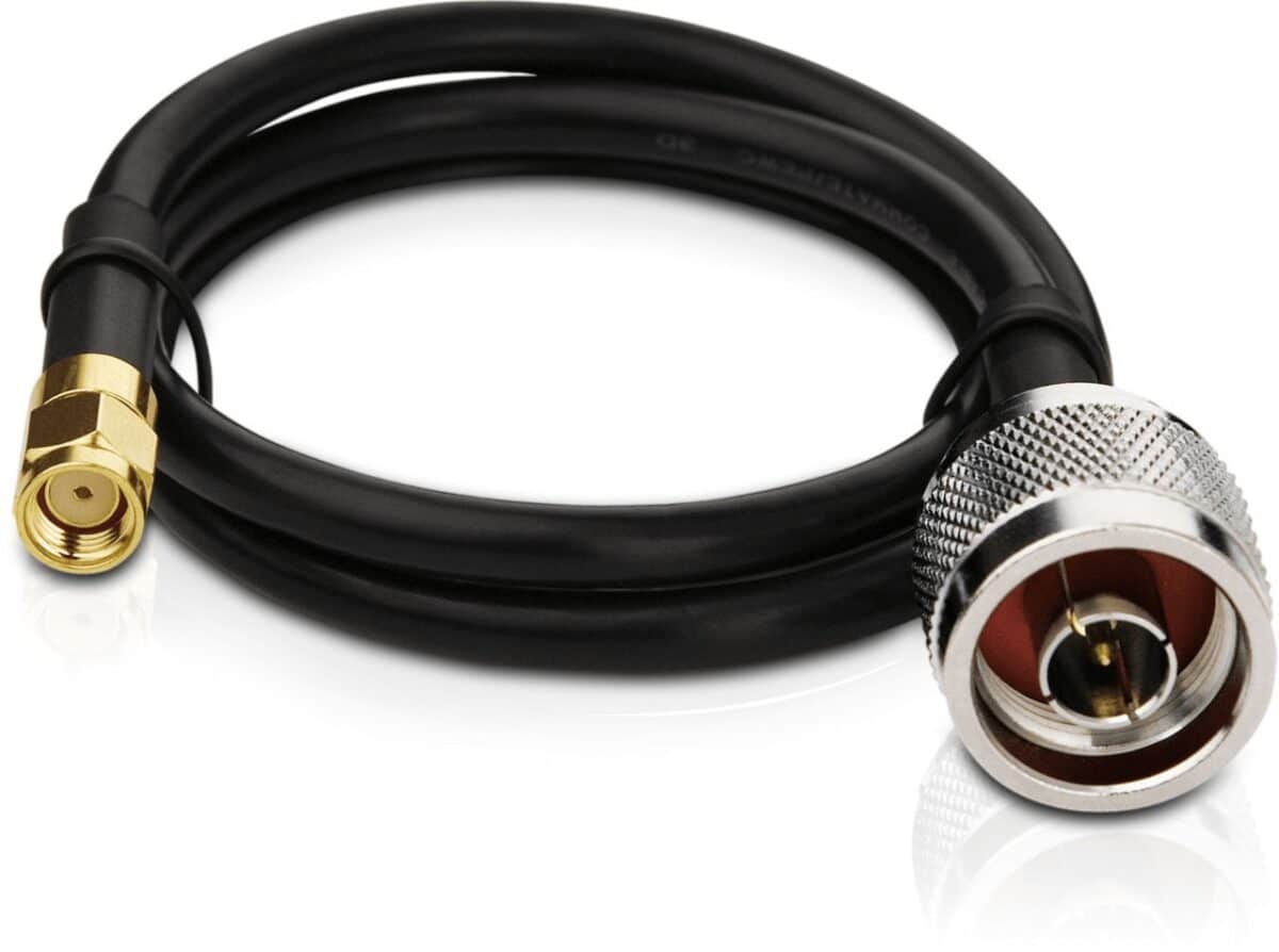 Acconet 1M SMA R/P to N-Type (Male) LMR Cable